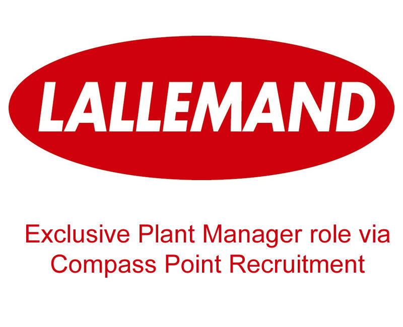 Exclusive Plant Manager job in Felixstowe with Lallemand