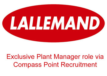 Exclusive Plant Manager job in Felixstowe with Lallemand
